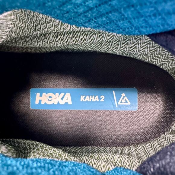 Hoka One One Blue Athletic Shoes - Picture 10 of 12